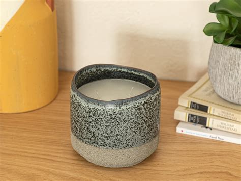 sandy scented candle gray 10034532001 english home