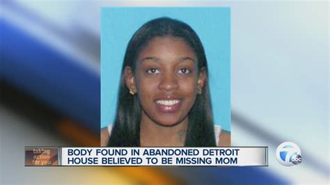 Body Found In Abandoned Detroit Home Believed To Be Missing Mom Youtube