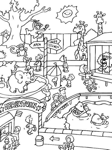 Animal coloring pages > zebra coloring pages > zoo coloring page. Pin by Ashley Howard on Zoo | Zoo animal coloring pages ...