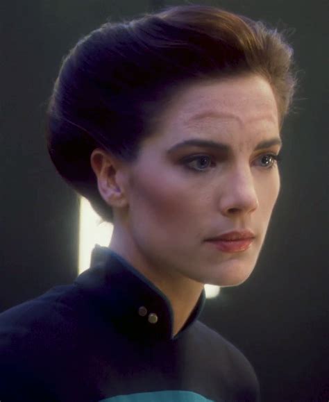 Terry Farrell In Original Trill Make Up Deep Space Nine The Omega