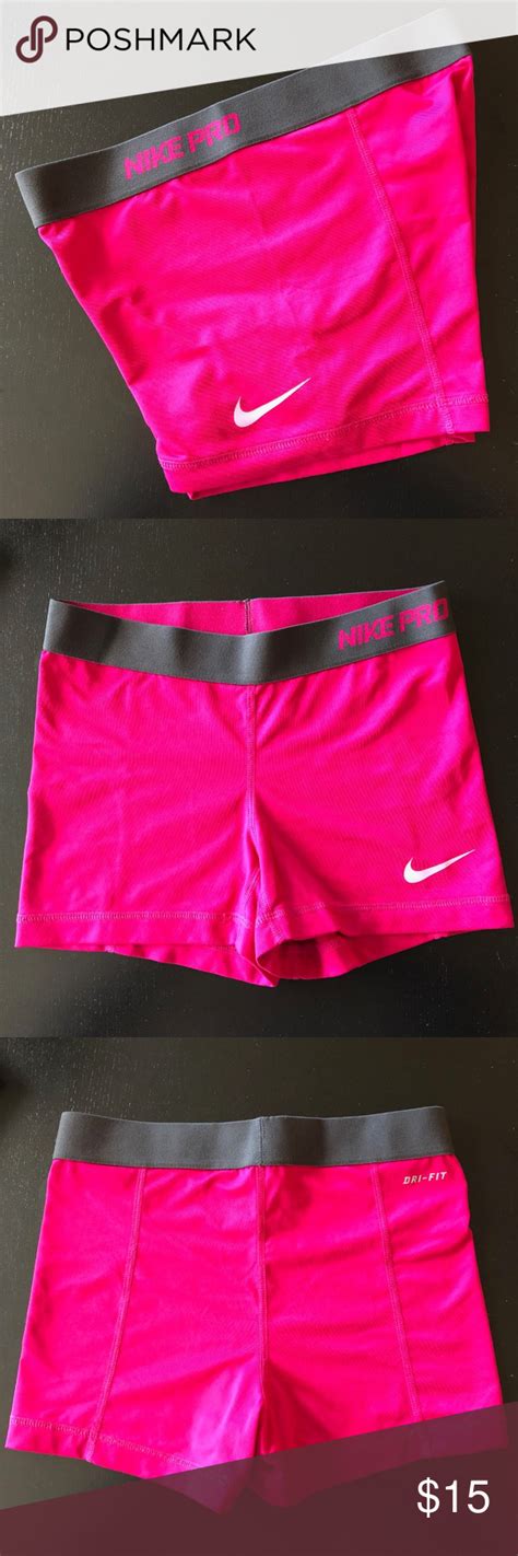 Nike Pro Combat Spandex Workout Shorts Small Pink Workout Shorts