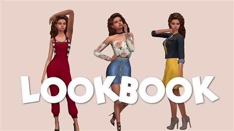 The Sims 4 My Style Lookbook 1 Cc Link Youtube