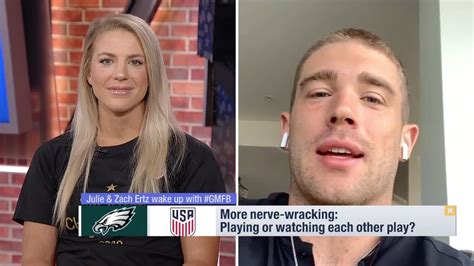 World Cup Champion Julie Ertz Discusses Zach Ertzs Support During