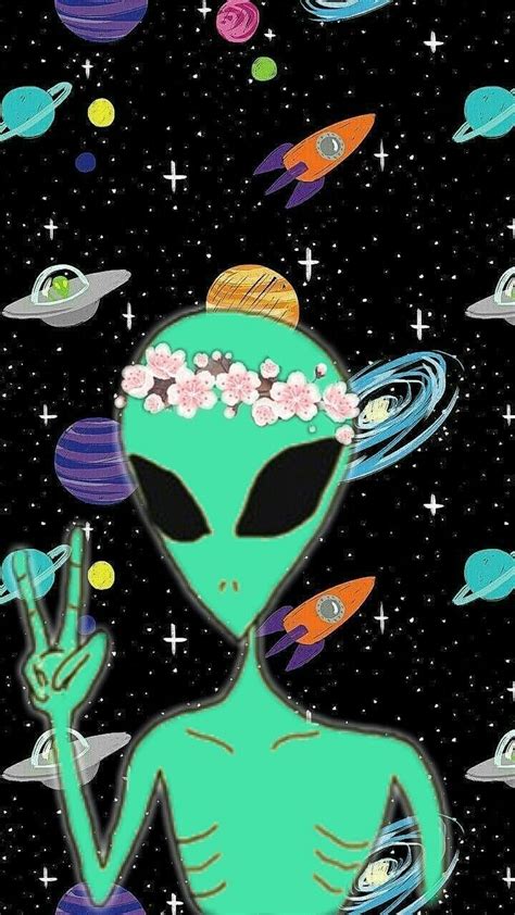 Aesthetic Alien Black Wallpapers Top Free Aesthetic Alien Black