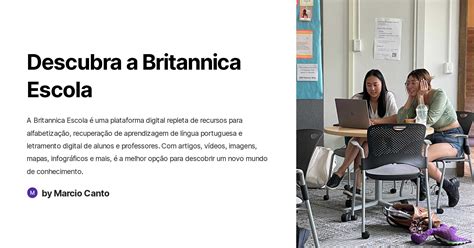 Descubra A Britannica Escola