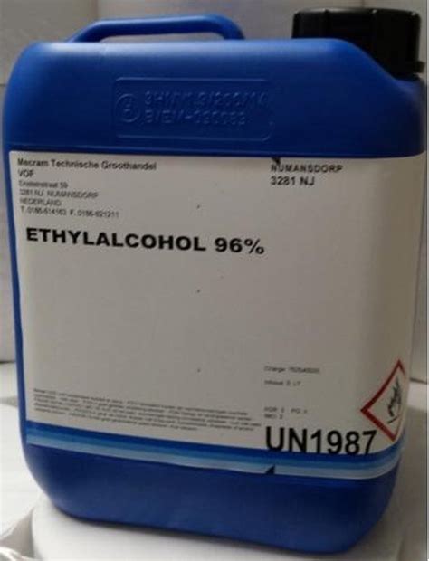 1l Ethylalcohol 96 Ethanol