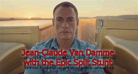 So, is this actually a meltdown? Jean-Claude Van Damme with the Epic Split that PWNS all ...