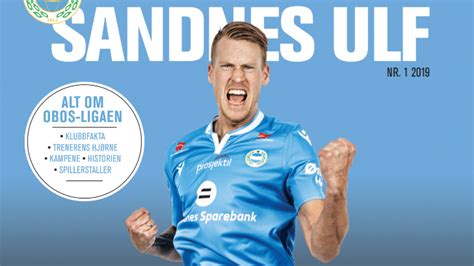 Norsk tipping becomes main sponsor of norwegian football. Les alt om Sandnes Ulf og OBOS ligaen i nytt magasin ...