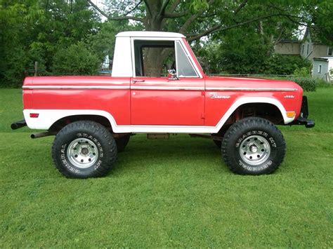 Classic Ford Bronco Half Cab Uncut Ford Bronco Classic Ford