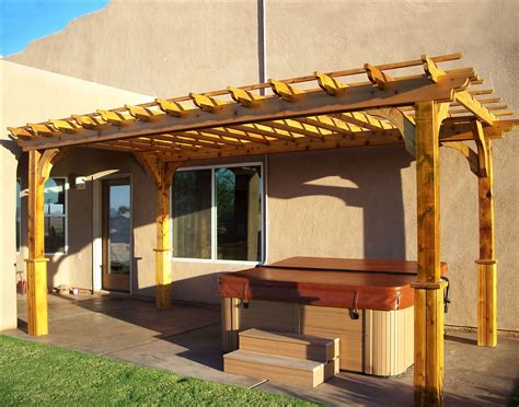 We have a retail facility in long beach, california and are family. Customer's Photo - 8' x 16' Cedar 2-Beam Pergola