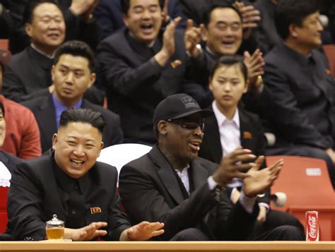 I'm just happy to be a part of it because i dennis rodman arrives in singapore ahead of summit. Dennis Rodman Claims Kim Jong Un Didn't Actually Have Uncle Executed And Fed To Dogs | HuffPost