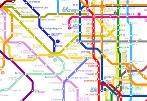 Designers Unite 214 Subway Systems To Create The Ultimate Metro Map