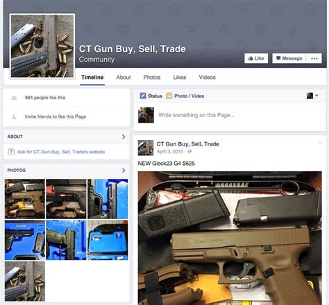Facebook Moves To Ban Private Gun Sales On Its Site And Instagram The New York Times