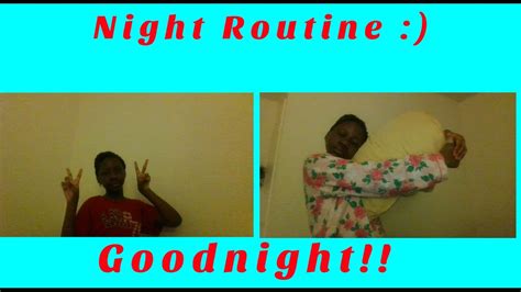 My Night Routine Youtube