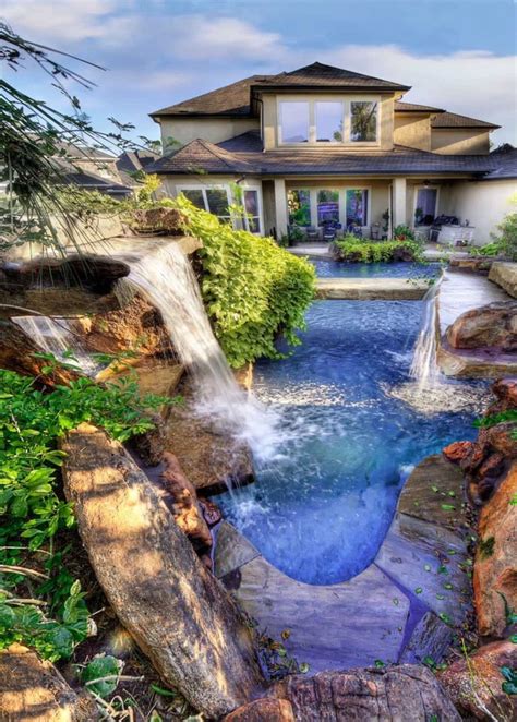 35 Remarkable Cool Backyard Pools For Inspiration Swimming Pool House Lagoon Pool Luxury