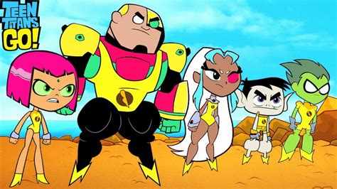 Teen Titans Go Color Swap Transforms Raven Starfire Robin Cyborg Beast