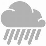 Icon Rain Weather Icons Cloudy Svg Raining
