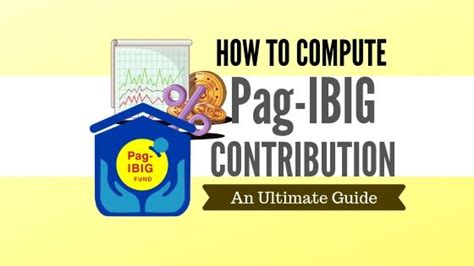 How To Compute Your Pag Ibig Contribution A Complete Guide To