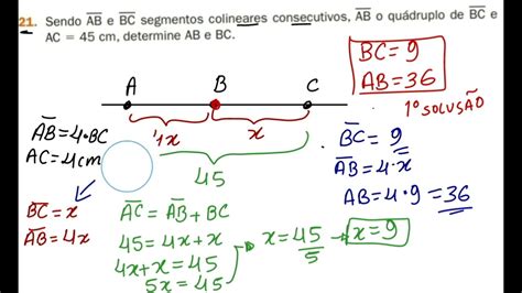 Escreva Os Segmentos Consecutivos Que Aparecem Na Figura Abaixo