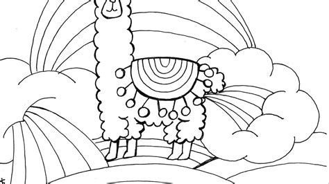 At this webpage you can free download and print beautiful coloring pages for girls. Llamacorn Coloring Pages at GetColorings.com | Free ...