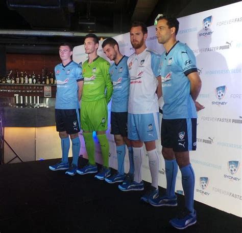 Sydney fc has unveiled their new acl home football shirt by puma. Sydney FC Puma Kit 2015-16- New Sydney FC Jerseys 2015 ...