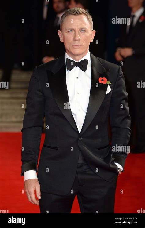 Daniel Craig Attending The World Premiere Of Spectre Held At The Royal