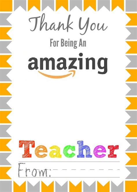 Free Printable Thank You Cards From Teachers To Students Take A Look At