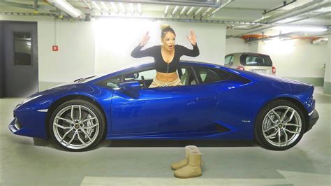 This Girl Stole A Lamborghini Huracan Watch How Youtube