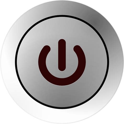 Turn on the computer and immediately press the f10 key repeatedly to open the bios setup utility. Power Button · Free vector graphic on Pixabay