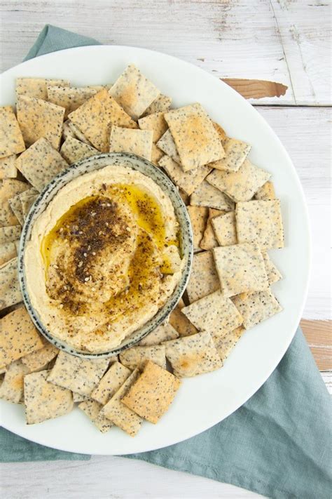They can be served on a fancy cheese board at a dinner 5 parsley recipes to reduce food waste how many of you have come home with a bunch. Vegan Poppy Seed Crackers | Yummy healthy snacks, Seed crackers recipe, Homemade crackers