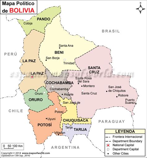 Mapa Conceptual De Bolivia