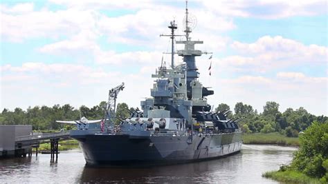 Follow the vibe and change your wallpaper every day! The Uss North Carolina Battleship Stock Footage Video (100 ...