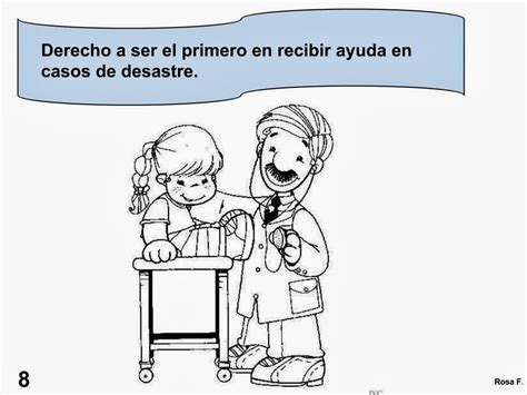 Maestra de Primaria: Los derechos del niño. Carteles para colorear. 20