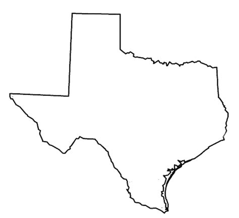 Printable Texas Coloring Pages