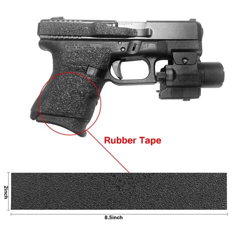 Gun Grip Tape Handgun Pistol Rifle Rubberized Non Slip Textured Wrap