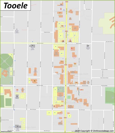 Tooele Map Utah Us Maps Of Tooele