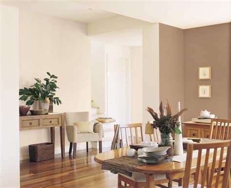 Magnolia's elemental is a warm brown with soft yellow undertones that gives off a more traditional or stately feel, depending on the furniture you pair with it. Project Gallery - Inspirations Paint | Warm living room ...