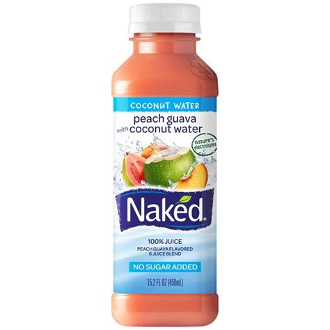 Naked Coconut Water Juice Peach Guava From Kroger Instacart