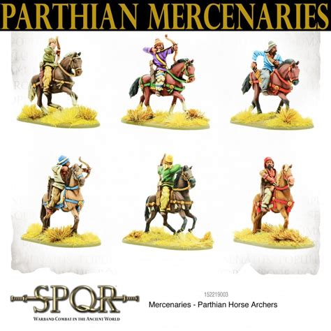 Spqr Mercenaries Parthian Horse Archers 6 28mm Ancients Warlord Games