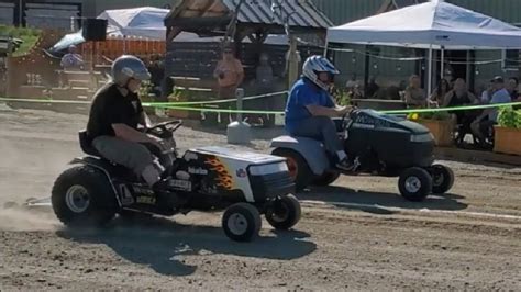Lawn Mower Drag Racing Youtube
