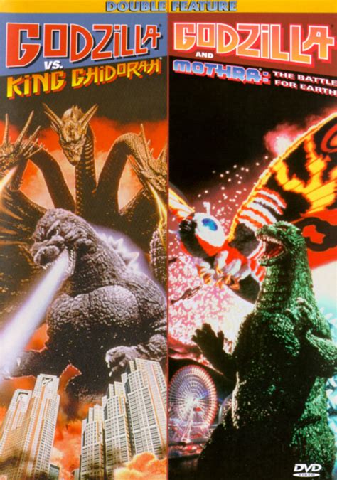Godzilla Vs King Ghidorahgodzilla And Mothra The Battle For Earth