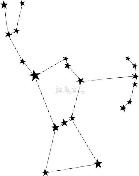 Constellation Orion Sticker By Jellyelly Orion Constellation Orion