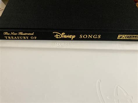 The Illustrated Treasury Of Disney Songs First Edition Piano