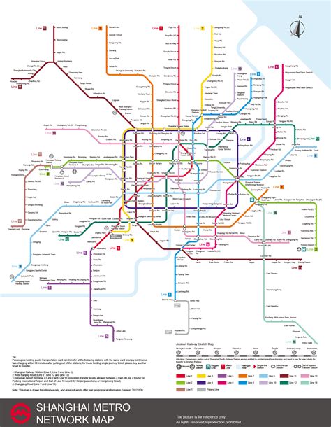 Downloadable And Detailed Maps Of Shanghai Shanghai Subway Map