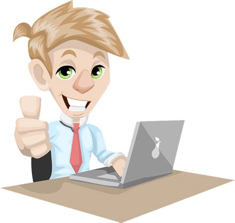 Motivation Clipart Happy Office Worker Motivation Happy Office Worker