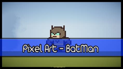 Pixel Art Batman Pixel Maniacs Youtube