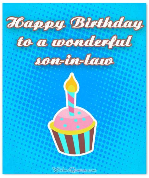 Son In Law Birthday Wishes Messages And Cards By Wishesquotes