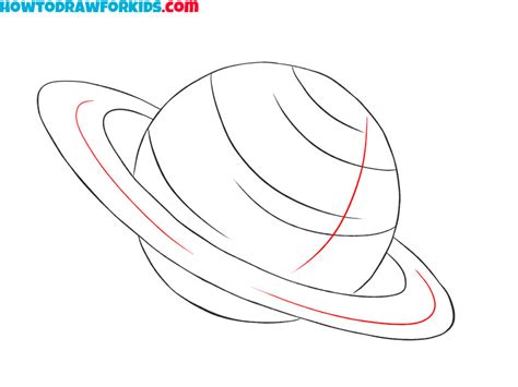 How To Draw A Planet Easy Drawing Tutorial For Kids
