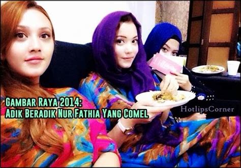 Bagi sesiapa yang hati tisu, dilarang menonton prank ini. Gambar Raya: Adik beradik Fathia Latiff Yang Cun | Berita ...