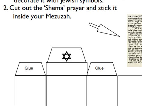 Make Your Own Mezuzah Teaching Resources